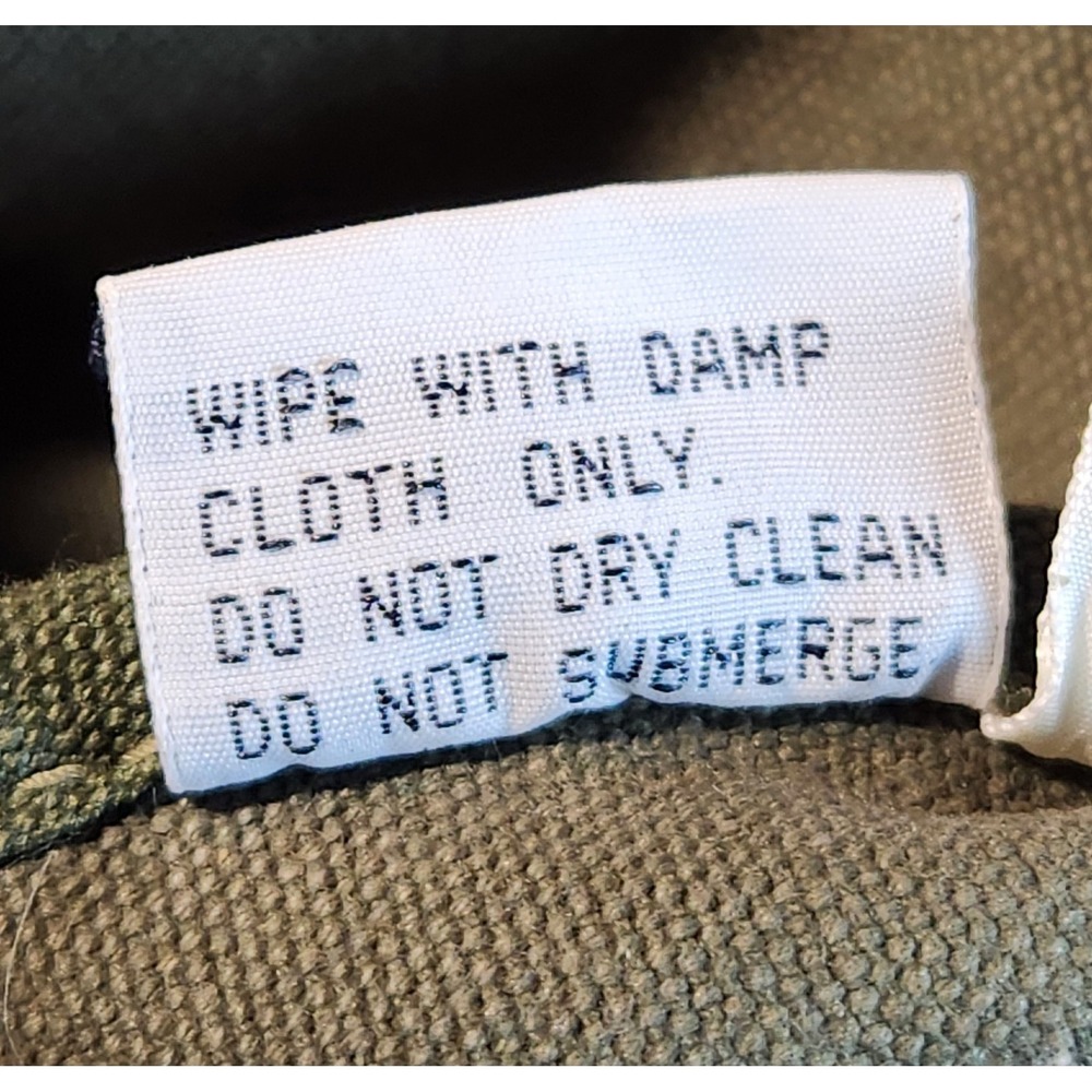 Banana Republic Safari‎ Travel Clothing Company Duffle Bag Green  Polar Vintage - Picture 9 of 9